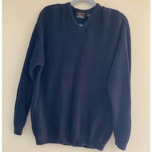 Navy Blue Cotton Sweater  $15.00